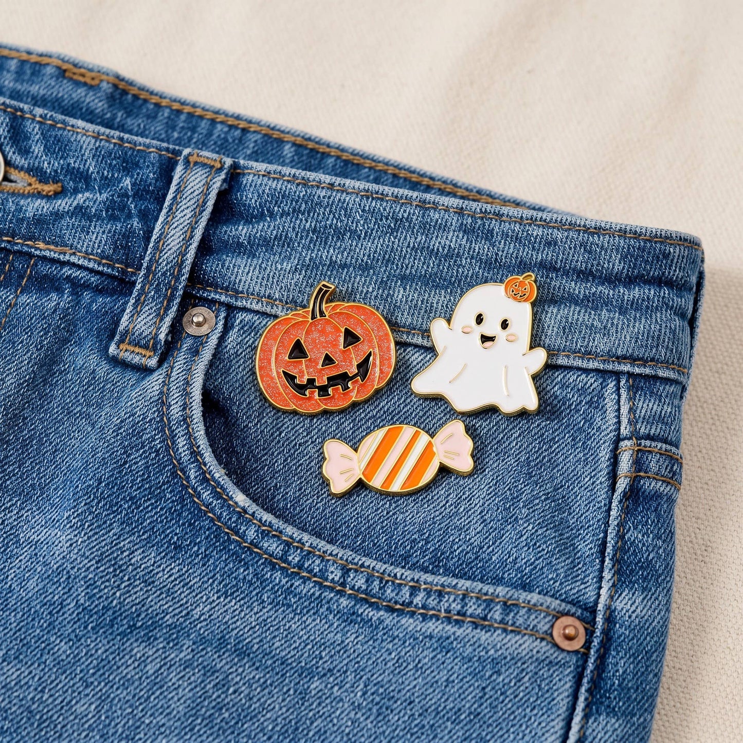 Trick or Treat Pin Set