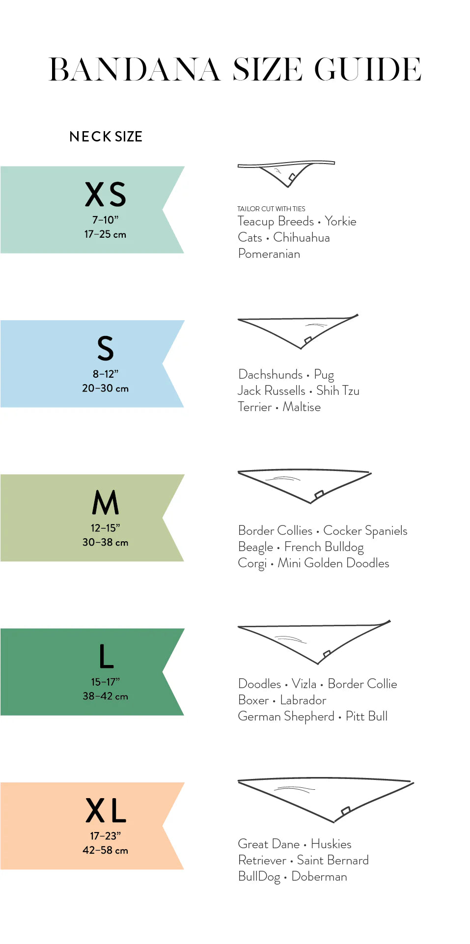 Blue Flower Dog Bandana