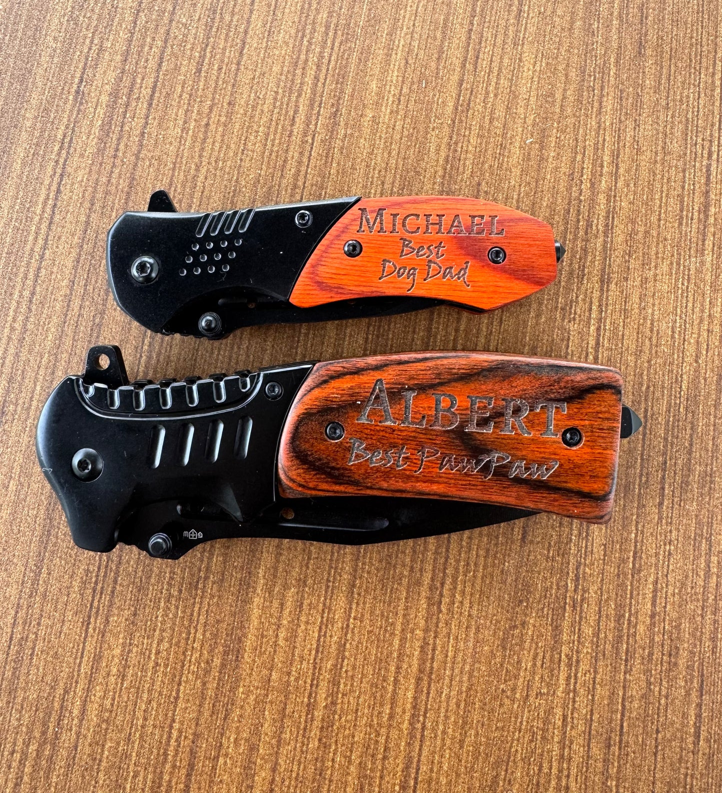 Personalized Best Dog Dad Pocket knife