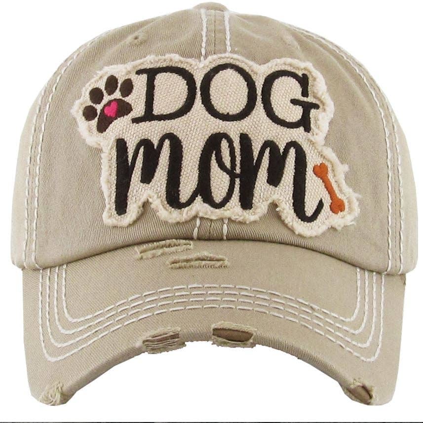 "DOG MOM" Vintage Cap