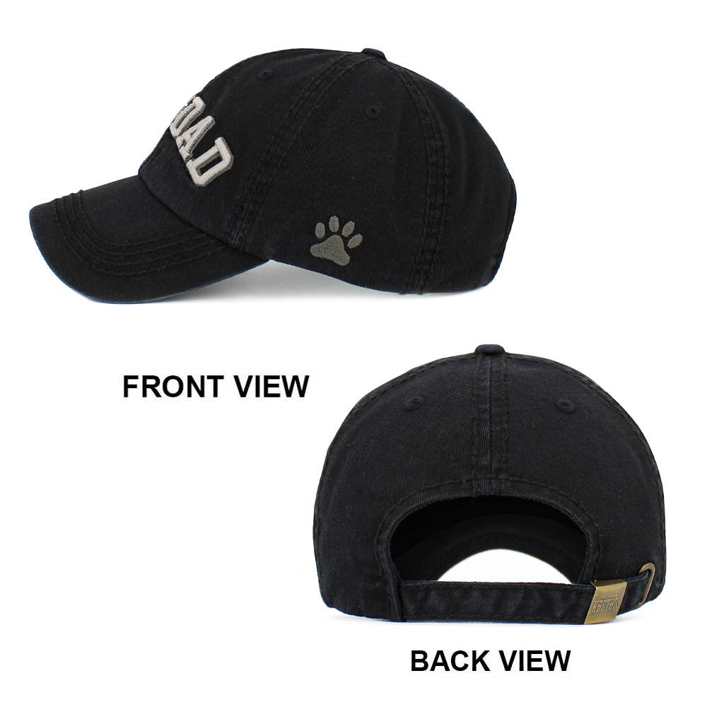 Dog Dad Vintage Baseball Cap