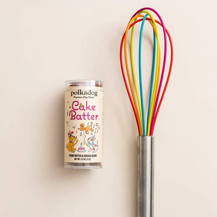 Polkadog Cake Batter Dog Treats - Peanut Butter & Banana