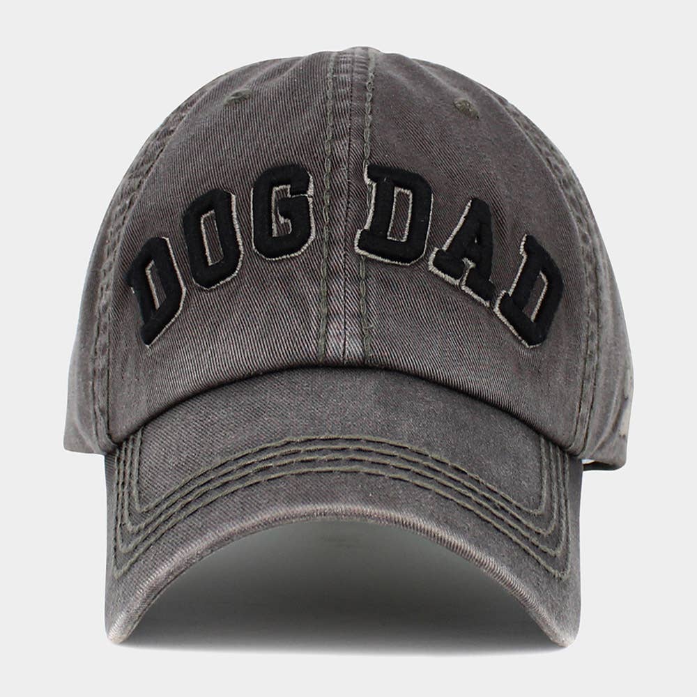 Dog Dad Vintage Baseball Cap