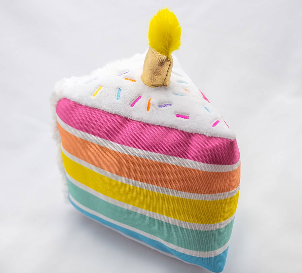 Birthday Cake Plush Dog Toy