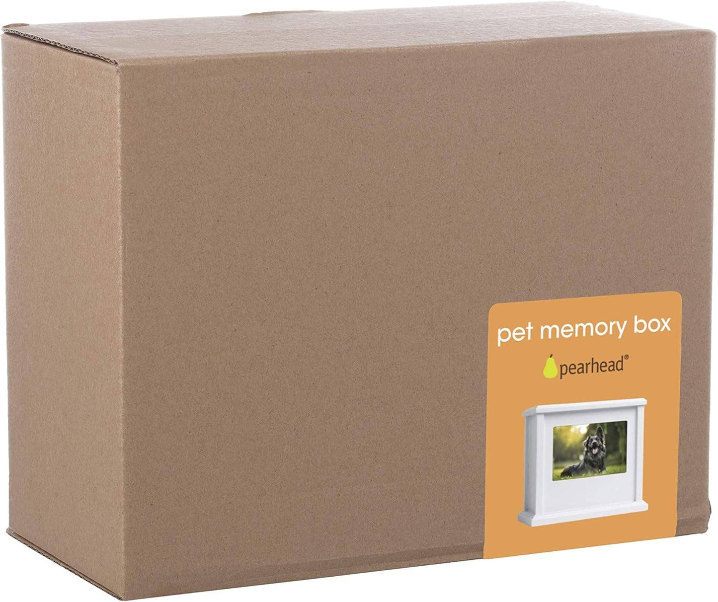 Boîte à souvenirs photo pour animaux de compagnie, urne commémorative