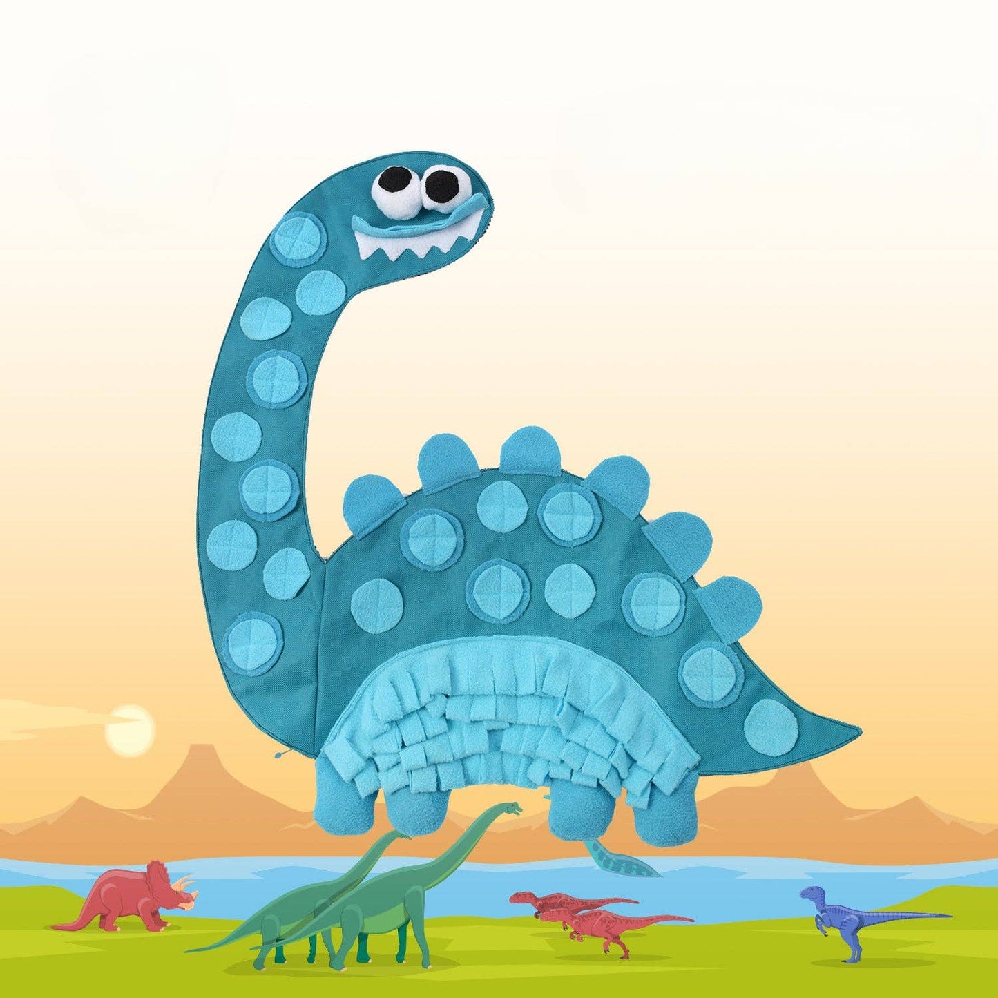 Playful Dinosaur Snuffle Mat