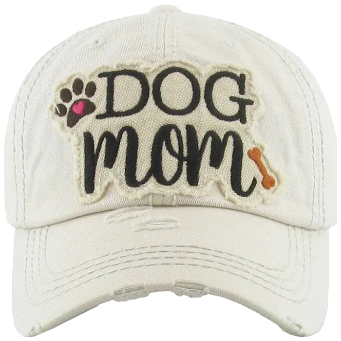 "DOG MOM" Vintage Cap