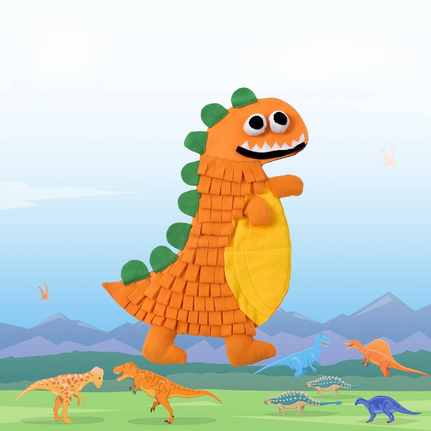 Playful Dinosaur Snuffle Mat