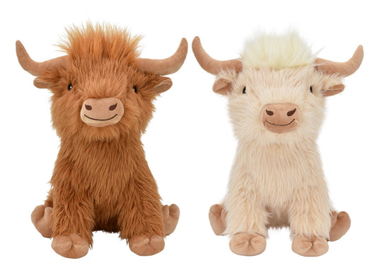 Highland Cow Dog Toy