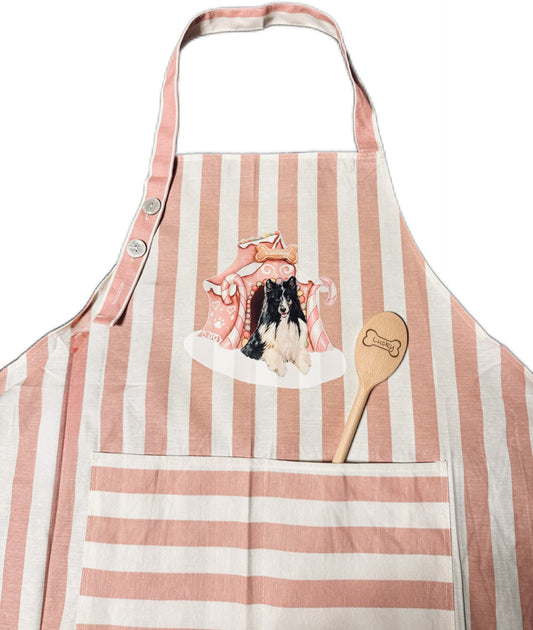 "Baking for my dog" Bundle: Apron and Spoon