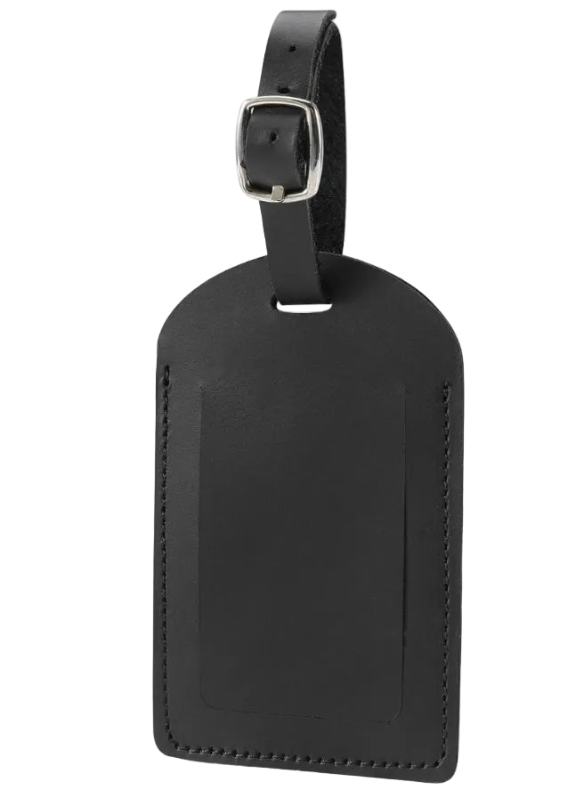 Pet Portrait Leather Luggage Tag