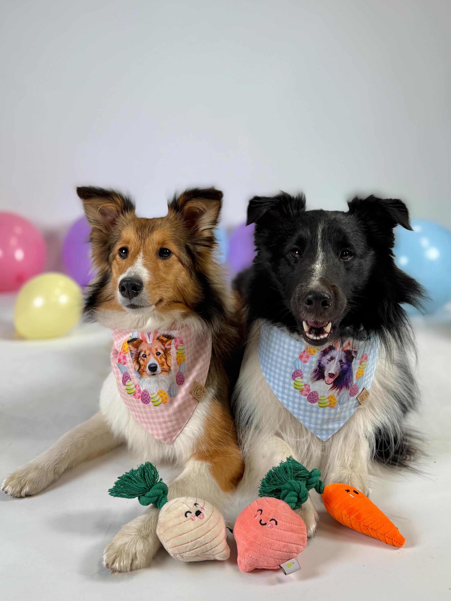 Pink Easter Dog Bandana