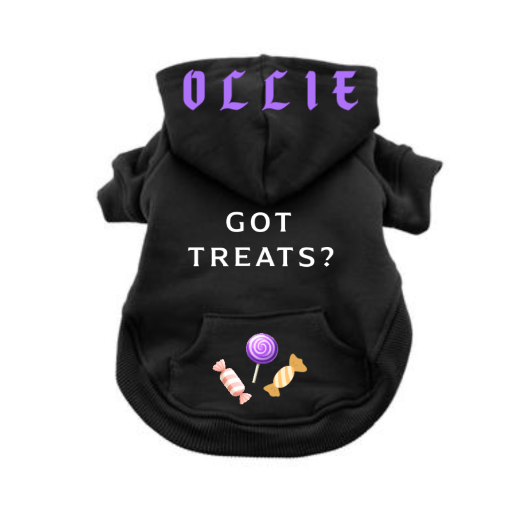 Got Treats? Dog Hoodie