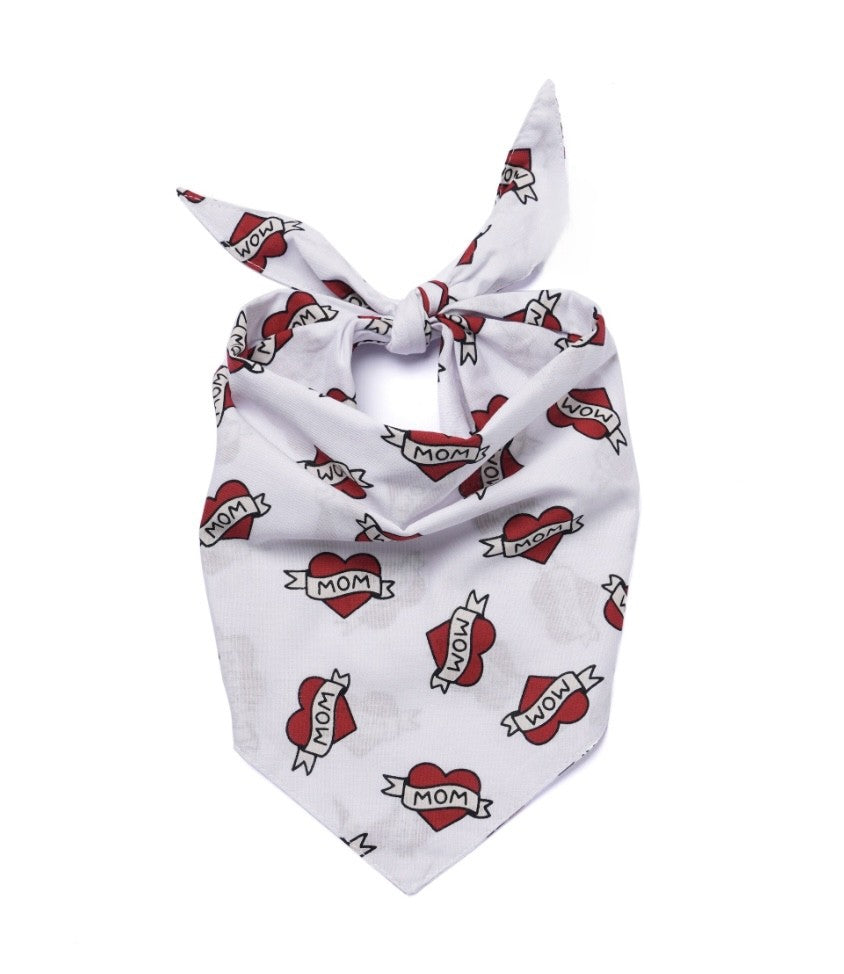 Bandana pour chien Love Mom