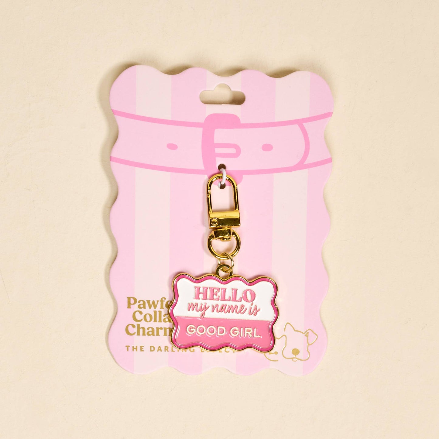 Pawfect Collar Charm–Good Girl