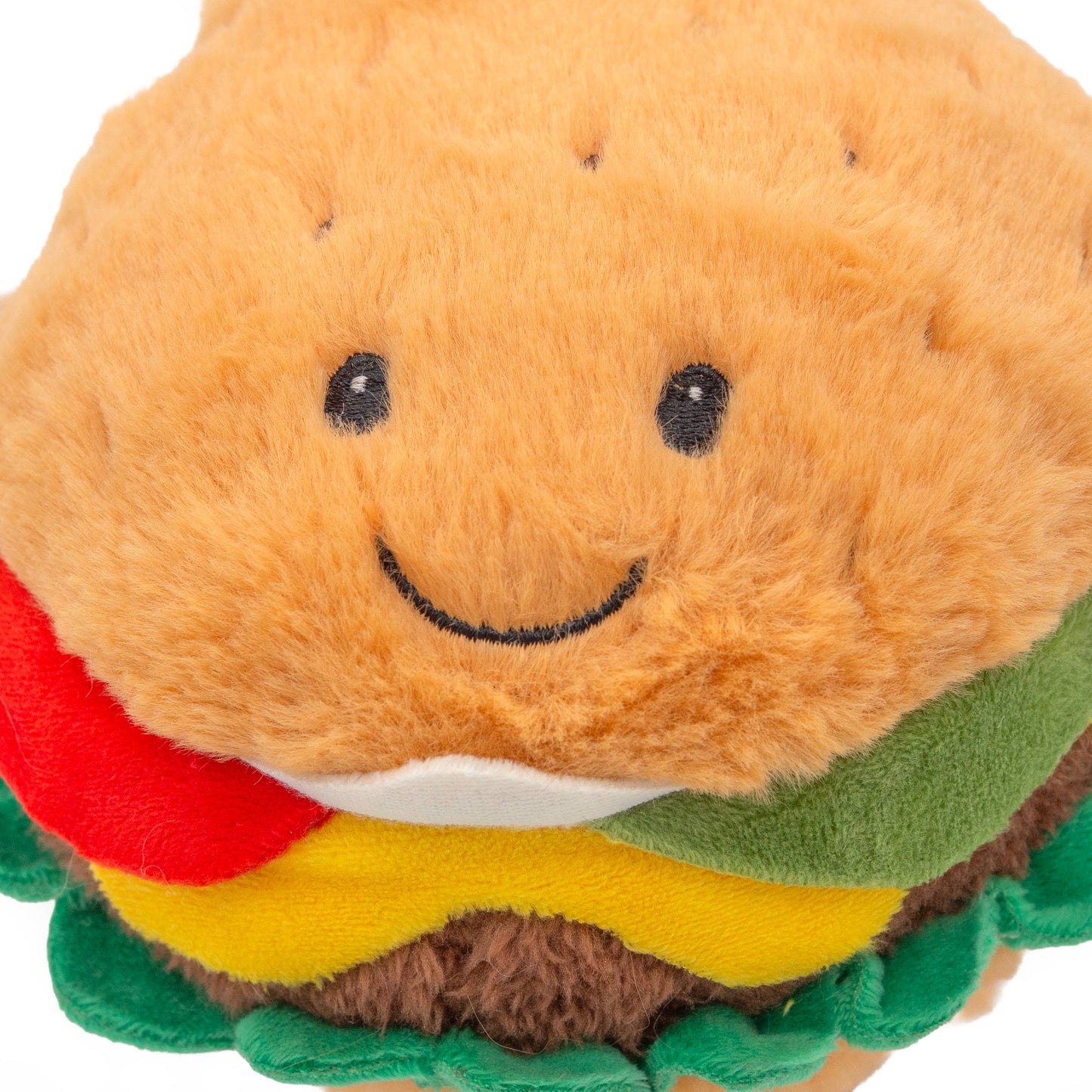 Cheeseburger Dog Toy