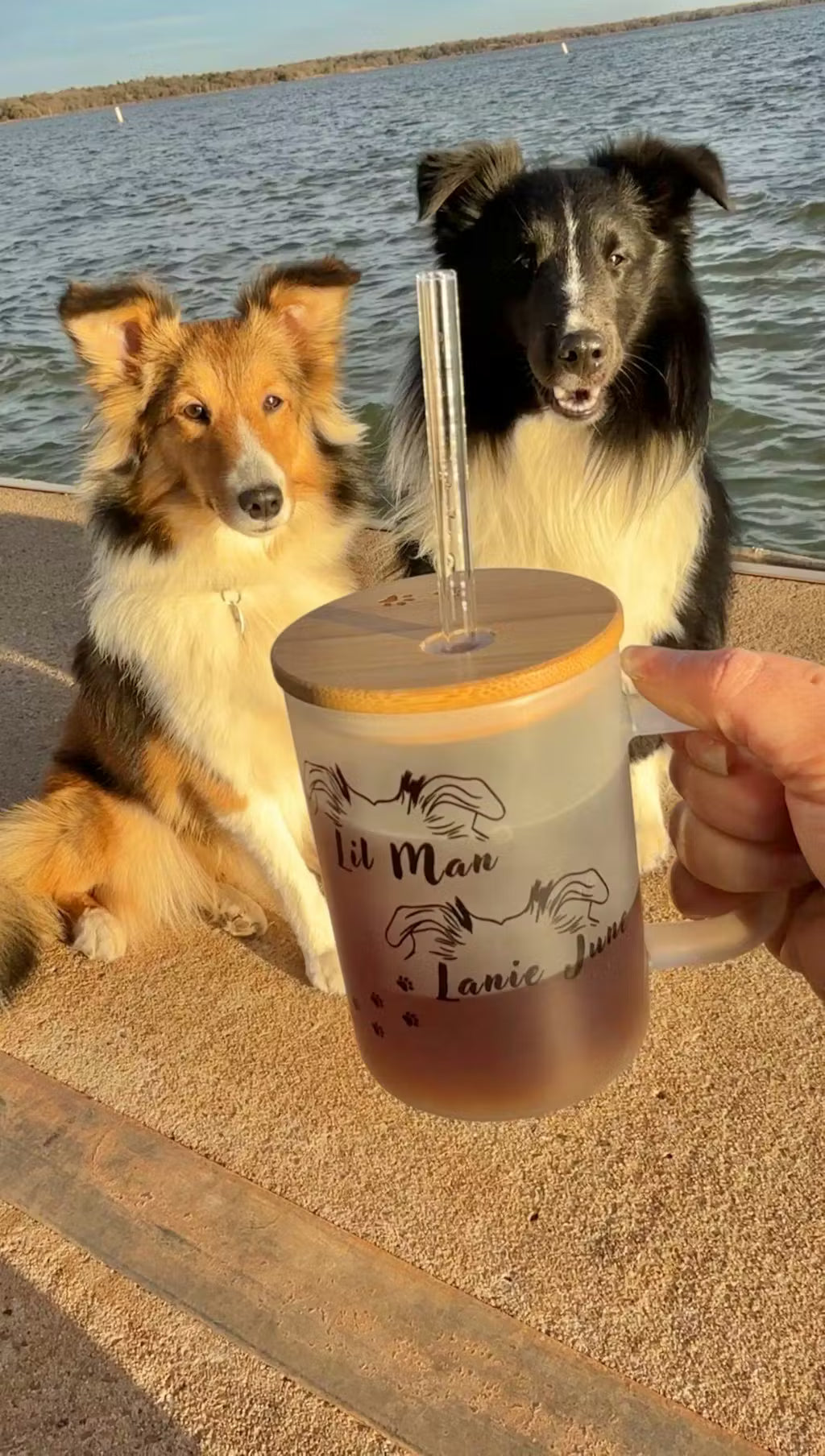 Who Has Ears Glass Mug