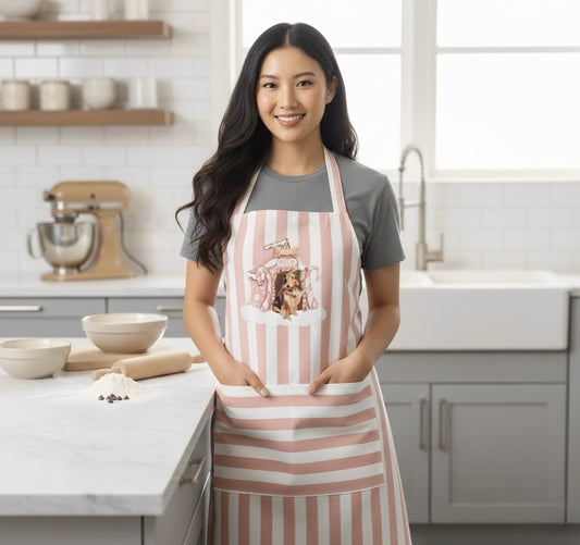 "Gingerbread Dog" Custom Apron